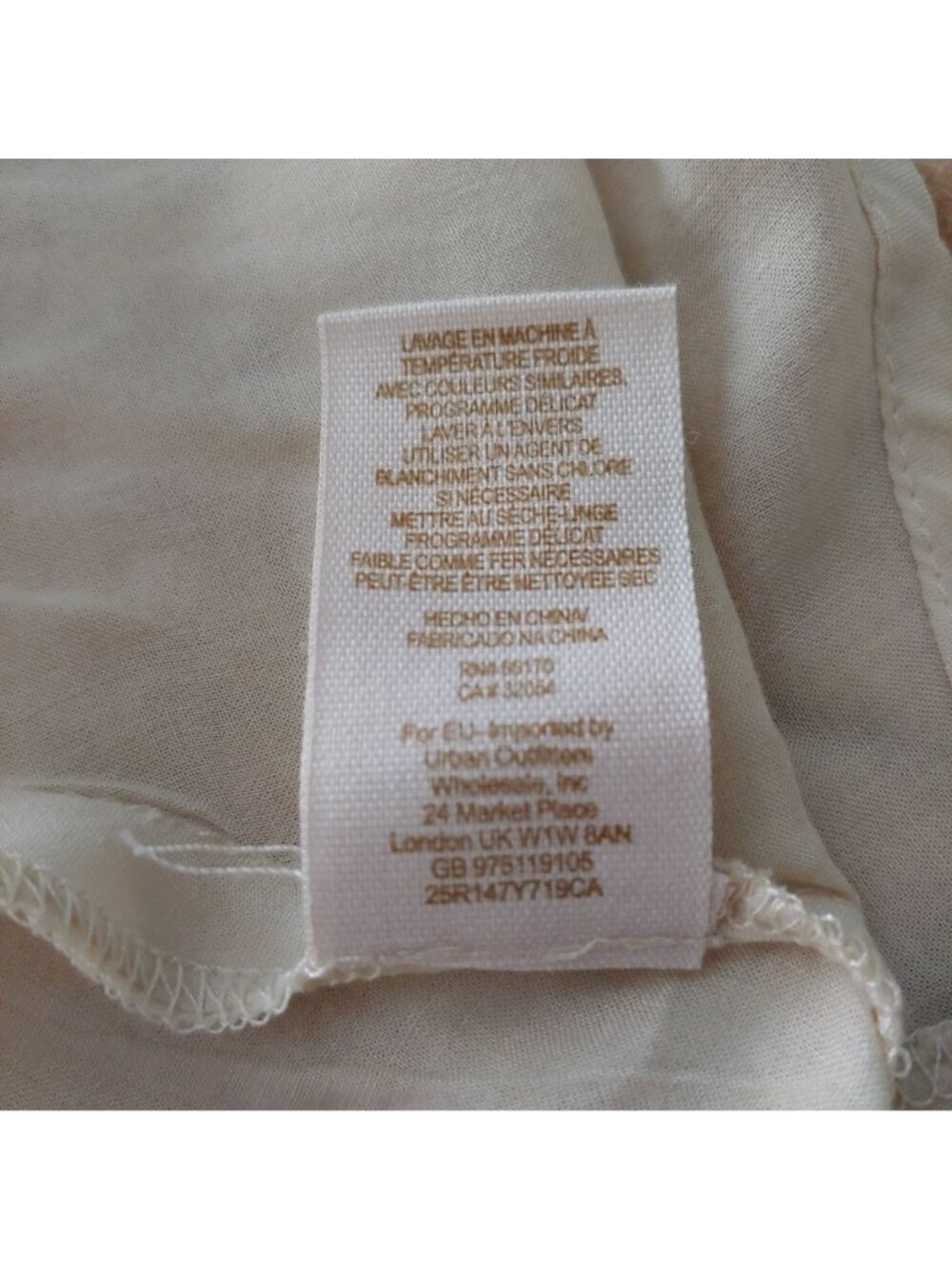 Free People Embroidered Dress Fairycore Festival Romantic Boho Ethereal M - Picture 15 of 15